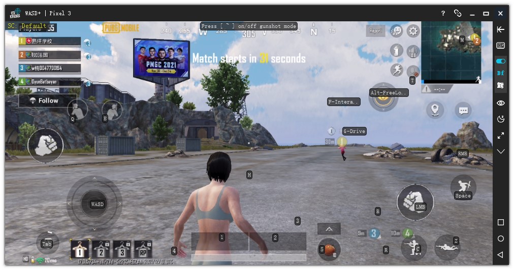 Play Pubg mobile on PC